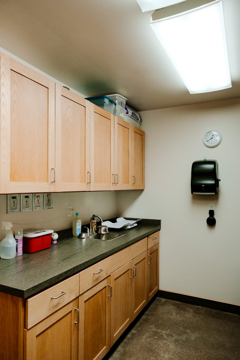 Counter With a Sink